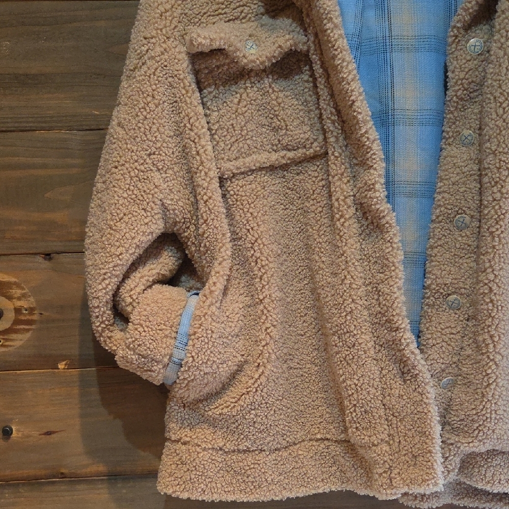DIXXON Camel Sherpa Jacket - Picture 5 of 11